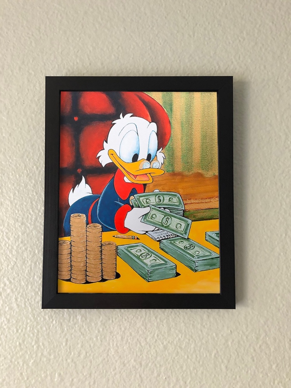 Scrooge McDuck Wall Art
